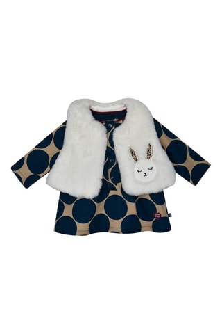 Pantalon, t-shirt et gilet - Bleu marine