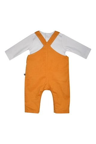 T-shirt et salopette Iker Ocre - Jaune