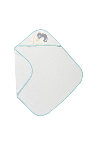 Cape de bain - Blanc