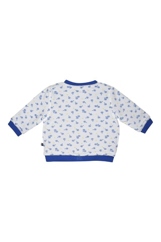 Veste réversible - Blanc et bleu