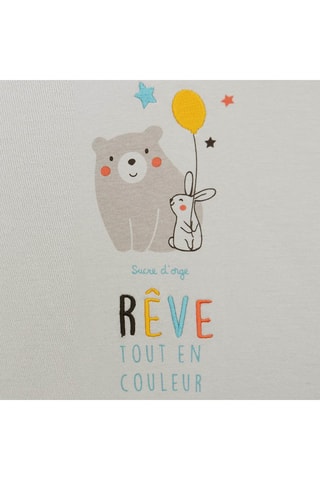 Gigoteuse - TOG 0,5 - Blanc et gris