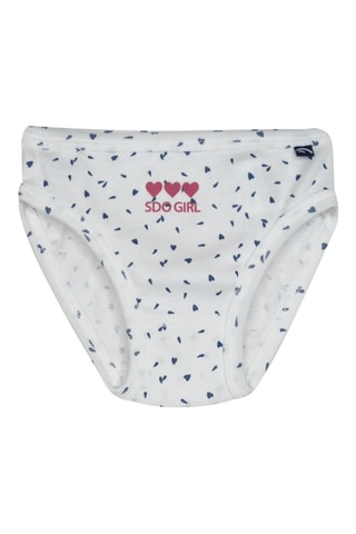 3 culottes - Blanc - Blanc