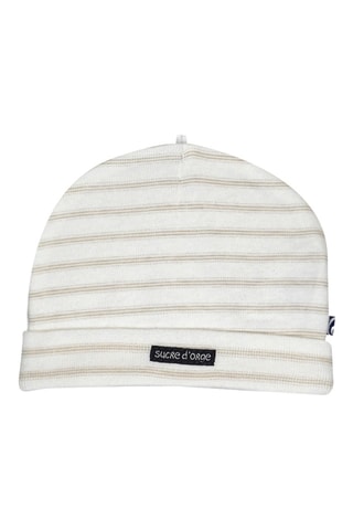 Ensemble 4 pièces - Ecru et anthracite - Blanc