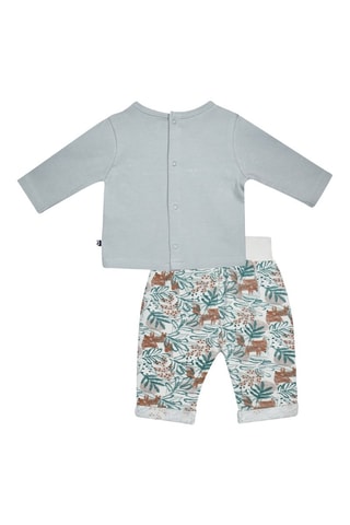 T-shirt et pantalon - Gris - Gris