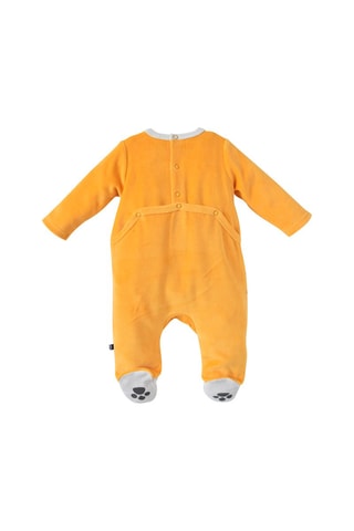 Grenouillère en velours Derick - Orange