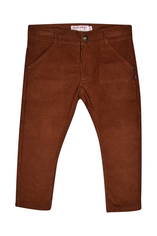Pantalon en velours - Marron