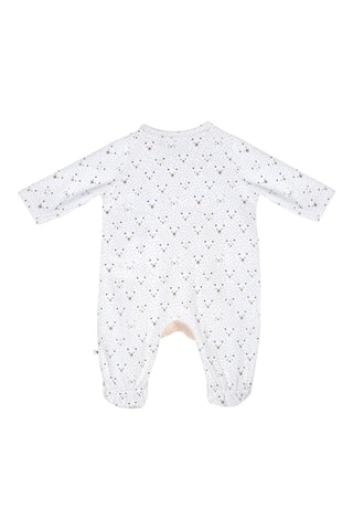 Grenouillère - Beige et blanc - Beige