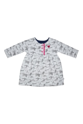 Robe réversible - Bleu marine et gris - Bleu marine