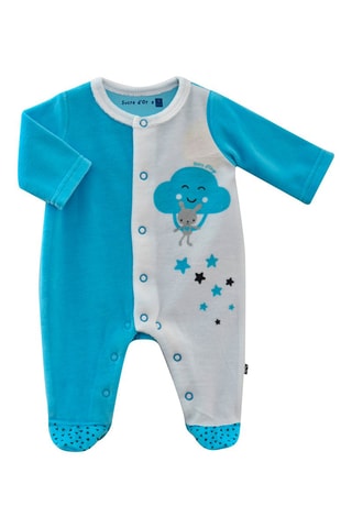 Dors-bien Edmundo - Bleu et gris