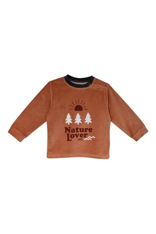 Pyjama - Marron et noir - Marron