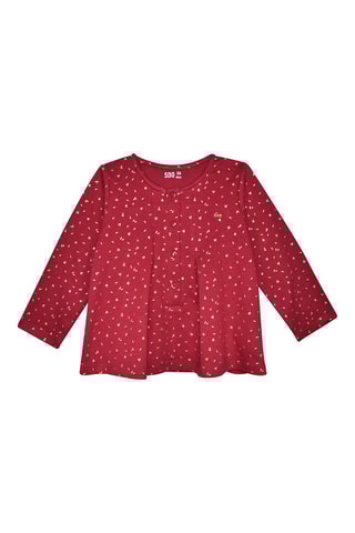 Blouse - Rouge et jaune - Rouge et jaune