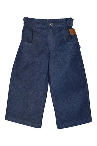 Jean taille haute - Bleu