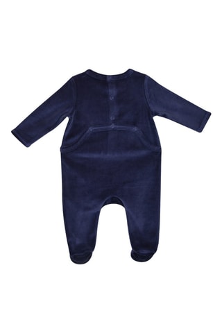 Dors-bien Modeste - Bleu marine - Bleu et jaune