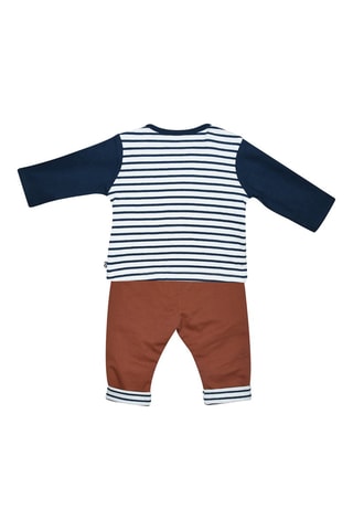 Pantalon et t-shirt - Blanc et rouge