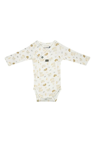 2 bodys en coton biologiques Gust - Blanc