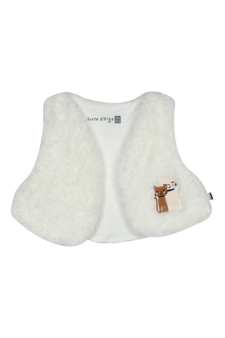 Ensemble 3 pièces - Blanc et marron - Blanc