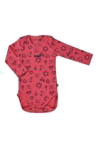 3 bodys Evangelista - Blanc et rose