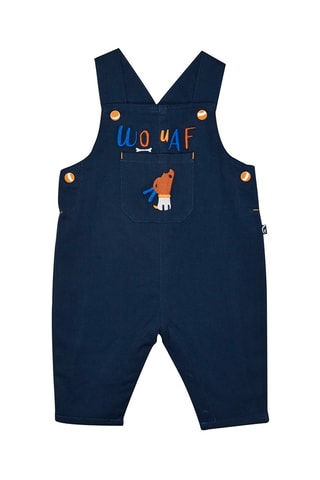 Salopette et t-shirt - Bleu marine