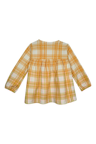 Blouse - Blanc et jaune