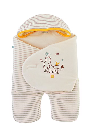 Nid de naissance coton biologique - Blanc