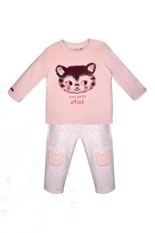 Pyjama - Blanc et rose