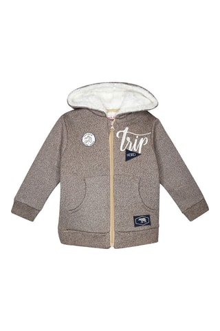 Sweat à capuche - Beige