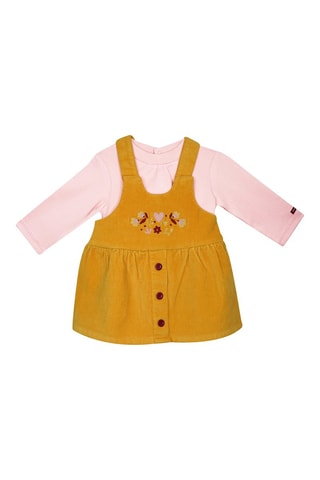 T-shirt et robe Irma - Jaune et rose