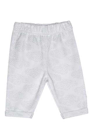 T-shirt et pantalon - Gris et blanc - Gris