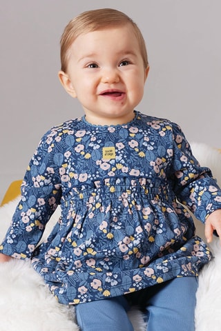 Combinaison trompe-l'œil - Bleu marine - Bleu