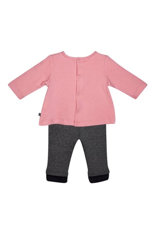 T-shirt et legging - Rose