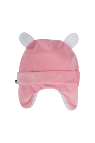 Bonnet - Blanc et rose