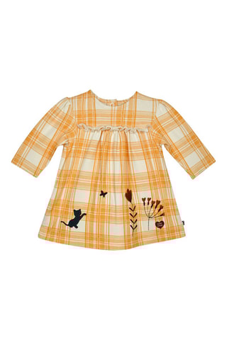 Robe et bandeau - Blanc et jaune