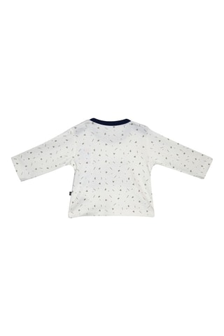 T-shirt et pantalon Jaouad - Blanc et rouge