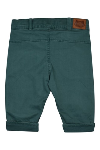 T-shirt et pantalon Ina Vert forêt et écru - Blanc et vert