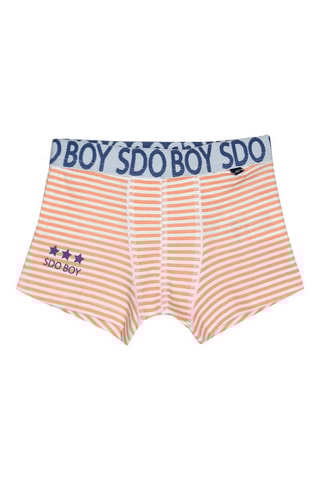 3 boxers - Bleu et orange