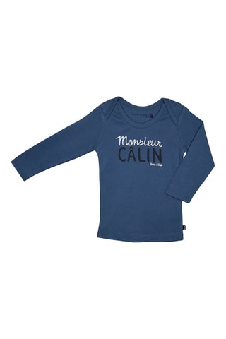 2 t-shirts - Blanc et bleu