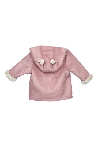 Manteau à capuche - Rose - Rose