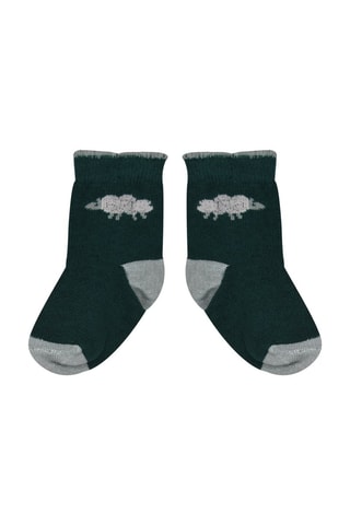 Ensemble 3 pièces - Vert foncé et bleu foncé - Vert foncé