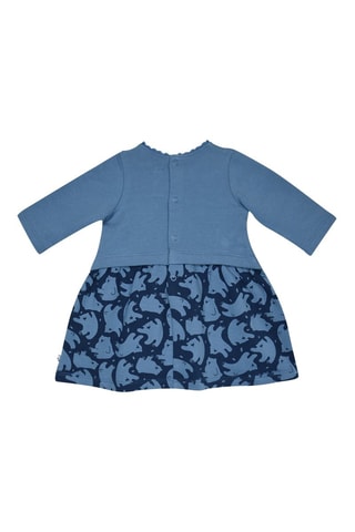 Robe et collant - Bleu foncé - Bleu foncé