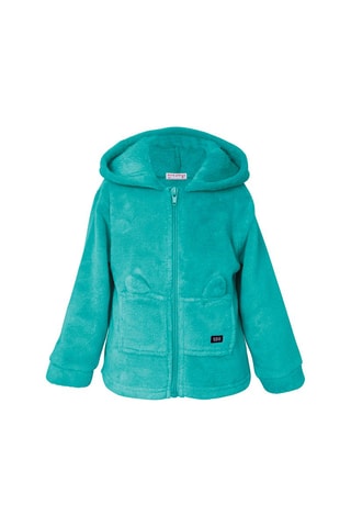 Veste à capuche - Turquoise