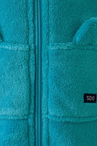 Veste à capuche - Turquoise