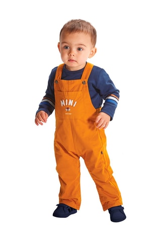 Salopette et t-shirt - Jaune