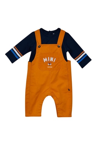 Salopette et t-shirt - Jaune