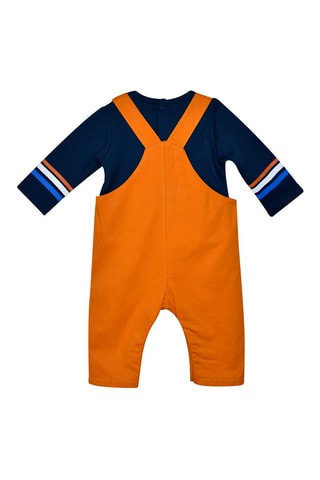 Salopette et t-shirt - Jaune