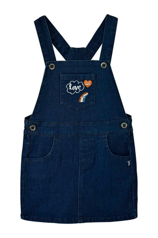 Robe salopette en jean Brunette - Bleu