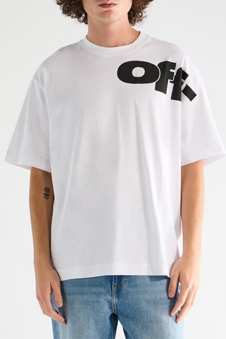 T-shirt Shared Logo - Blanc