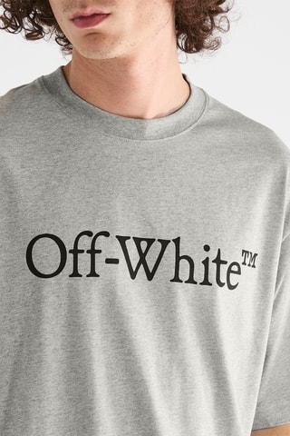 T-shirt Big Bookish - Gris chiné