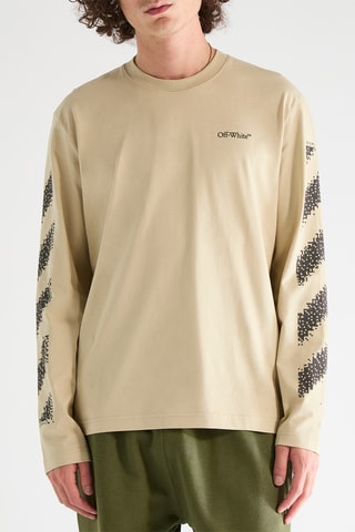 T-shirt Pixel Diag - Beige