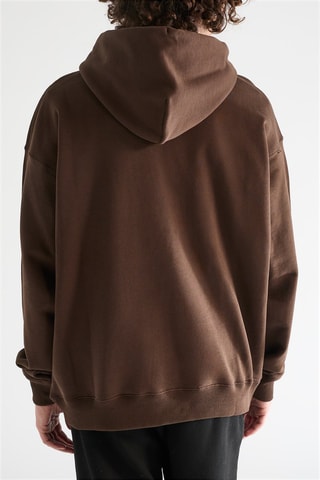 Sweat à capuche Big Booksih - Marron