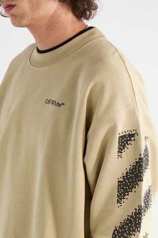 Sweat Pixel Diag - Beige